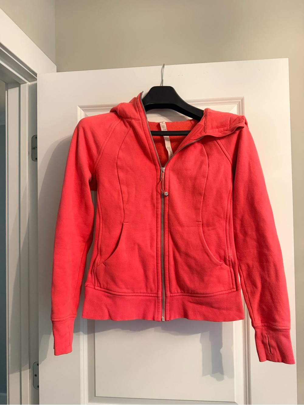 Lululemon Scuba Hoodie Coral Pink Size 4